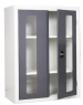 Tủ văn phòng loại cao 900mm cửa kính